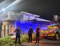 Patroli Blue Light Sat Samapta Polres Parepare, Pantau Aktivitas Masyarakat dan Jaga Kamtibmas di Jumat Malam
