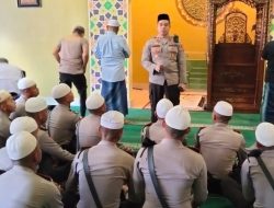 Bina Rohani dan Disiplin Waktu, Waka Polres Parepare Wajibkan Kehadiran Siswa Latja Di Masjid Jelang Shalat 5 Waktu