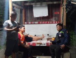 Dari Satkamling Sipakario Sipakalebbi, Bhabinkamtibmas Polsek Bacukiki Sampaikan Pesan Waspada Banjir dan Kampanye Hentikan Balapan Liar