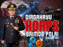 HUT Ke-80 Korps Brimob Polri, Kapolres Parepare : Brimob Presisi Untuk Masyarakat