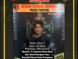 Dua Residivis Kembali Ditangkap Polisi di Parepare Lantaran Bongkar Box Jualan, Terancam 7 Tahun Penjara