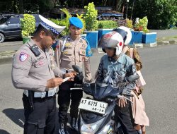 Operasi Zebra Pallawa Hari Ke-9, Sat Lantas Polres Parepare Catat 330 Penindakan Pelanggaran