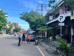 Patroli Unit Turjawali Sat Lantas Polres Parepare Lakukan Pemantauan Area Larangan Parkir