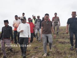 Bupati Sidrap Cek Pembangunan Infrastruktur Transmigrasi di Lagading