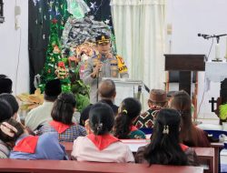 Kapolres Barru Menghadiri Kegiatan Ramah Tamah Perayaan Natal