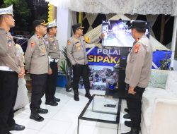 KAPOLRES BARRU PASTIKAN SELURUH POS OPERASI LILIN 2025 SIAP OPERASI