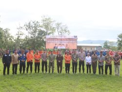 Kapolres Parepare Bersama Jajaran Forkopimda, Dampingi Walikota pada Apel Kesiapsiagaan Menghadapi Bencana Hidrometeorologi