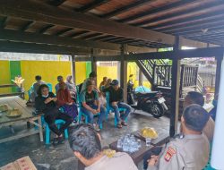 Jumat Curhat Polsek Ujung, Warga Diimbau Waspada Bahaya Kebakaran dan Tertib Gunakan Helm
