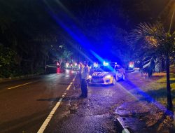 Polsek Ujung Gelar Patroli Blue Light, Antisipasi Gangguan Kamtibmas di Jumat Malam