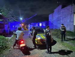 Patroli Malam Sat Samapta, Area Pemukiman Tetap Jadi Prioritas, Galang Hubungan Dengan Warga
