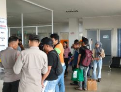 Polsek KPN Amankan Keberangkatan KM Adithya di Pelabuhan Nusantara, 356 Penumpang Tujuan Samarinda