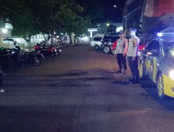 Giat Patroli Blue Light Polsek KPN Antisipasi Gangguan Kamtibmas di Senin Malam