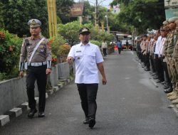 Walikota Parepare Pimpin Apel Gelar Pasukan Operasi Lilin 2025, Wujud Sinergitas Amankan Nataru