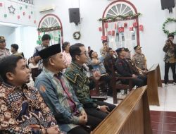 Kapolres Parepare Bersama Forkopimda Pantau Malam Perayaan Natal 2025
