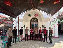 Dukung Operasi Lilin 2025, Sat Samapta Polres Parepare Lakukan Patroli dan Back Up Pengamanan Gereja