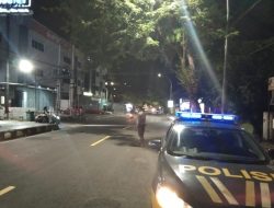 Patroli Blue Light Polsek Bacukiki, Upaya Berikan Rasa Aman di Malam Hari