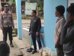 Cipta Kondisi Jelang Malam Tahun Baru 2026, Polsek Bacukiki Sasar Penjual Miras Tradisional