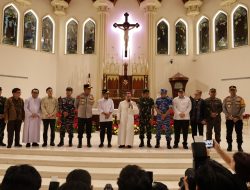 Kapolda Sulsel Bersama Forkopimda Pantau Situasi Kamtibmas Malam Perayaan Natal 2025 di Makassar
