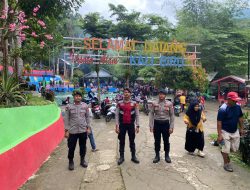 Sat Samapta Polres Polman Laksanakan Patroli dan Pengamanan Disejumlah Objek Wisata