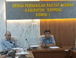 Komisi I DPRD Soppeng Gelar RDP dengan BKPSDM Bahas Kasus Rusman