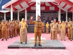 Pimpin Apel Gabungan ASN, Bupati Sidrap Serukan Motto “Tanam, Panen, Hilirisasi”