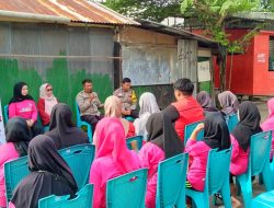 Polsek KPN Ajak PKK Ujung Sabbang Cegah Penyakit Lewat Kebersihan