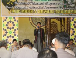 Peringatan Isra Mi’raj, Polres Parepare Teguhkan Komitmen Pengabdian Untuk Masyarakat