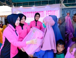 Bhayangkari Sulsel Salurkan Bantuan Kemanusiaan bagi Korban Bencana di Pidie Jaya