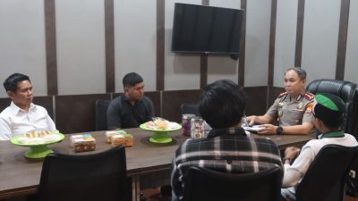 Jelang Milad ke-70, HMI Parepare Audiensi dengan Kapolres