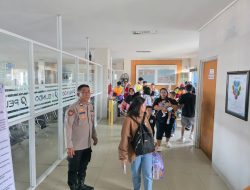 Pemberangkatan KM Cattleya Express Tujuan Bontang,  Polsek KPN Lakukan Kegiatan Pengamanan