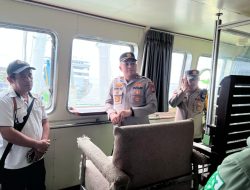 Kapolres Parepare Kunjungi Pelabuhan Nusantara, Pantau Arus Pasca Libur Nataru