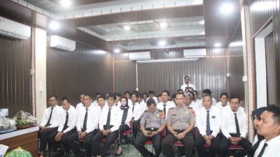 Polres Parepare Gelar Syukuran Hari Jadi Fungsi Intelijen Polri ke-80