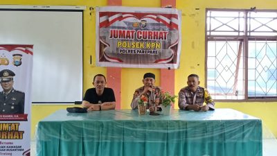 Pesan Kapolres Parepare di Jumat Curhat Polsek KPN, Pelayanan Setara Bagi Siapa Saja