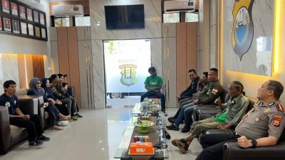 Audiensi LSM Lingkar Hijau, Kapolres Parepare Tegaskan Keterbukaan Institusi