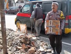 Berbagi Kepeduliaan Untuk Warga Berduka, Kapolsek KPN : Ini Komitmen Kami