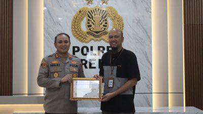 Polres Parepare Dinobatkan sebagai Satker Terbaik Pertama Nilai IKPA Tertinggi Lingkup KPPN Parepare