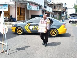 Sentuhan Empati Polsek KPN di Rumah Duka Warga Parepare