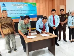 Tunggakan Yuran Pelanggan PDAM Polman Mencapai Rp.22M, Penyelesaian nya PDAM  Gandeng Kejari Polman