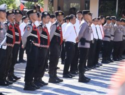 Polres Barru Menurungkan 332 Personil Untuk Mengamankan Ibadah Tarawih Selama Bulan Suci Ramadhan 1447 H