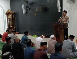 Kapolsek Marioriawa Gelar Safari Ramadhan Kamtibmas di Masjid Riyadh Al Shalihin