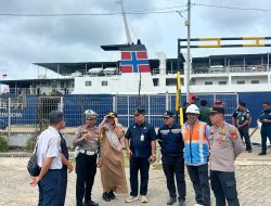 Laksanakan Operasi Keselamatan di Pelabuhan Nusantara, Sat Lantas Sentuh Kalangan Sopir Truk