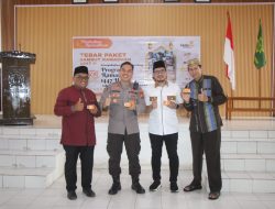 Lazismu Bersama Polres Parepare Salurkan Bantuan Sembako Sambut Ramadhan