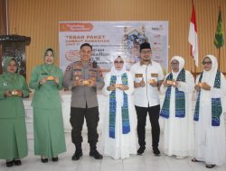Jelang Ramadhan, Waka Polres Parepare Hadiri Tebar Paket Sembako untuk Warga
