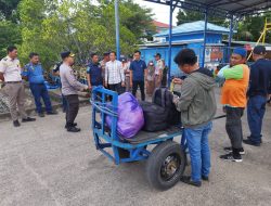 Waka Polres Parepare Cek Langsung Pengamanan KM Pantokrator dari Kalimantan Utara