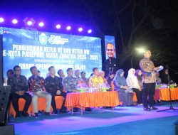Waka Polres Parepare Hadiri Pengukuhan 564 Ketua RT/RW Sekaligus Grand Opening Kampung Enjoy