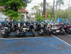 Berantas Balapan Liar, Polisi di Parepare Amankan 30 Unit Motor di Jalan Mattirotasi