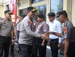 Menuju Pinrang, Kapolda Sulsel Singgah dan Sapa Personel Polres Parepare