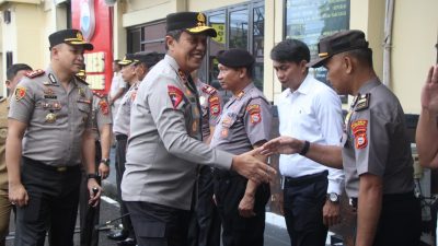 Menuju Pinrang, Kapolda Sulsel Singgah dan Sapa Personel Polres Parepare