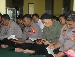 Lagi, Personil Polres Parepare Yasinan Bersama, Perkuat Keimanan di Bulan Ramadhan