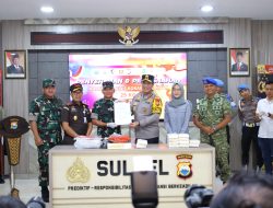 Polda Sulsel Musnahkan Barang Bukti Narkotika Jenis Kokain Bruto 25 Kg Hasil Temuan di Kepulauan Selayar